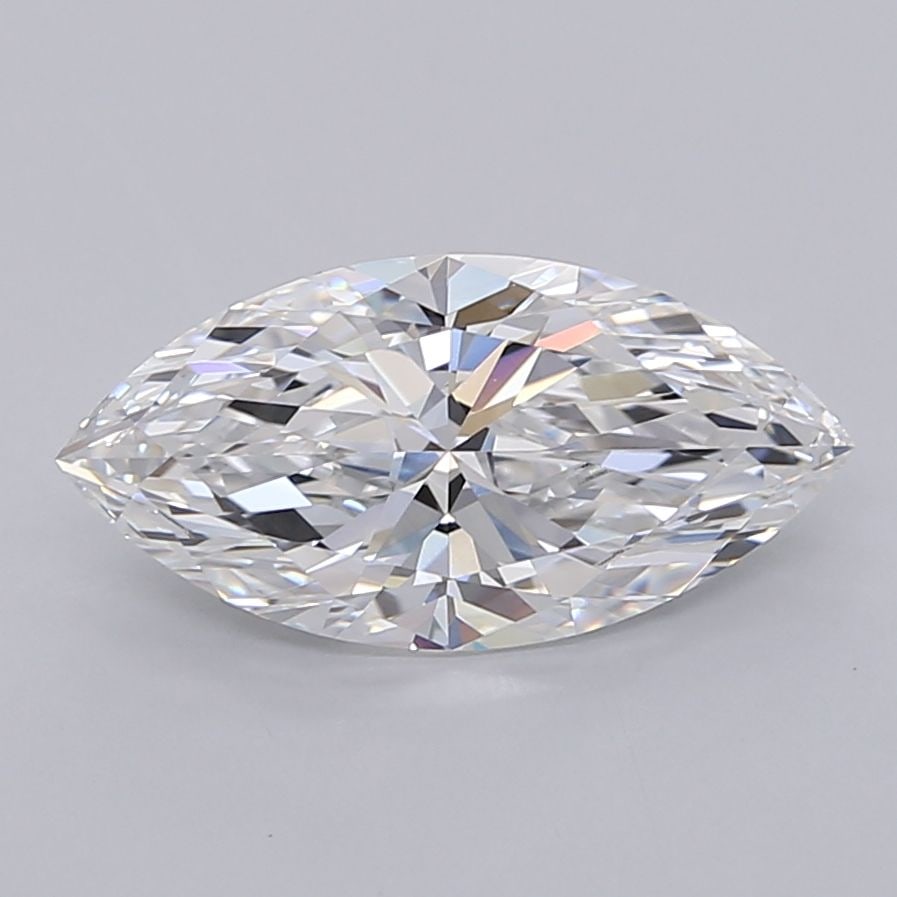 Loose Diamond - MARQUISE 2.5ct D VVS2: Loose Diamond - MARQUISE 2.5ct D VVS2 Source: This is a real non-mined Diamond that has been grown in a lab Shape: MARQUISE Carats: 2.5 Color: D Clarity: VVS2 Certification: IGI Video: