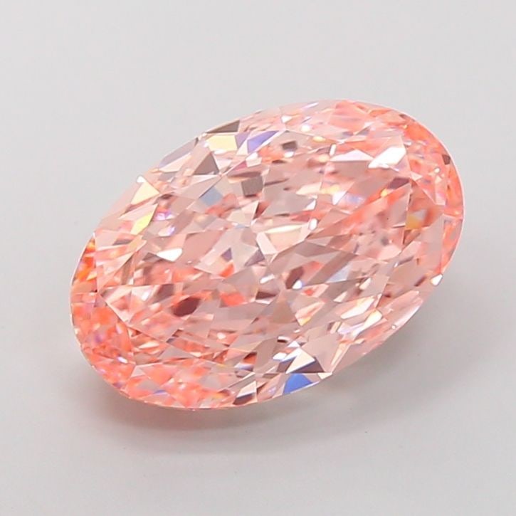Loose Diamond - OVAL 8.03ct Fancy Intense Pink VS1: Loose Diamond - OVAL 8.03ct Fancy Intense Pink VS1 Source: This is a real non-mined Diamond that has been grown in a lab Shape: OVAL Carats: 8.03 Color: Fancy Intense Pink Certification: IGI Video: