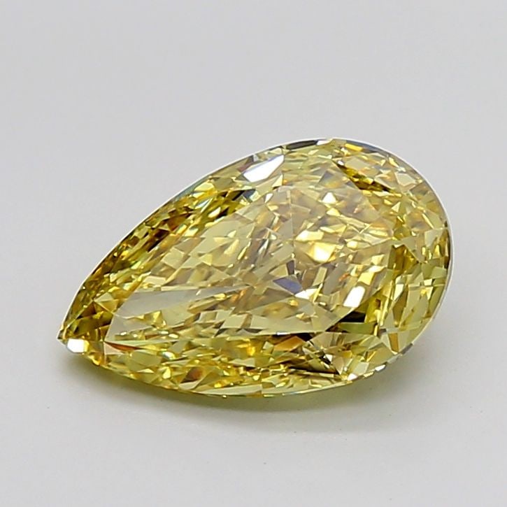 Loose Diamond - PEAR 5.02ct Fancy Intense Yellow VS1: Loose Diamond - PEAR 5.02ct Fancy Intense Yellow VS1 Source: This is a real non-mined Diamond that has been grown in a lab Shape: PEAR Carats: 5.02 Color: Fancy Intense Yellow Certification: IGI Video