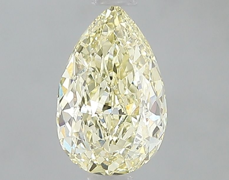 Loose Diamond - PEAR 1.07ct Fancy Yellow VVS2: Loose Diamond - PEAR 1.07ct Fancy Yellow VVS2 Source: This is a real non-mined Diamond that has been grown in a lab Shape: PEAR Carats: 1.07 Color: Fancy Yellow Certification: IGI Video: