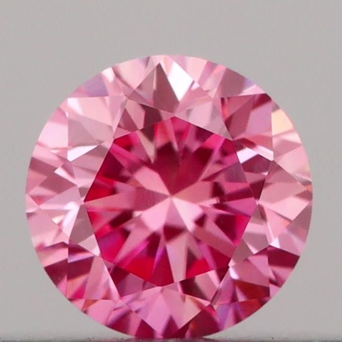 Loose Diamond - ROUND 0.2ct Fancy Vivid Pink VVS2: Loose Diamond - ROUND 0.2ct Fancy Vivid Pink VVS2 Source: This is a real non-mined Diamond that has been grown in a lab Shape: ROUND Carats: 0.2 Color: Fancy Vivid Pink Certification: IGI Video: