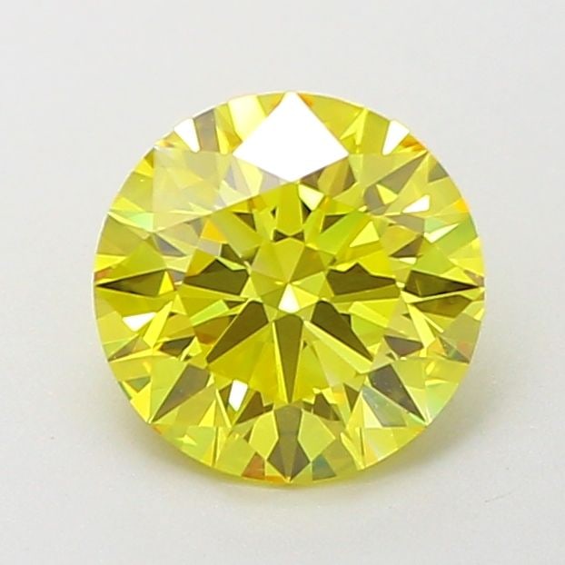 Ideal Loose Diamond - ROUND 1.1ct Fancy Vivid Yellow VVS1: Ideal Loose Diamond - ROUND 1.1ct Fancy Vivid Yellow VVS1 Source: This is a real non-mined Diamond that has been grown in a lab Shape: ROUND Carats: 1.1 Color: Fancy Vivid Yellow Certification: IGI Vi