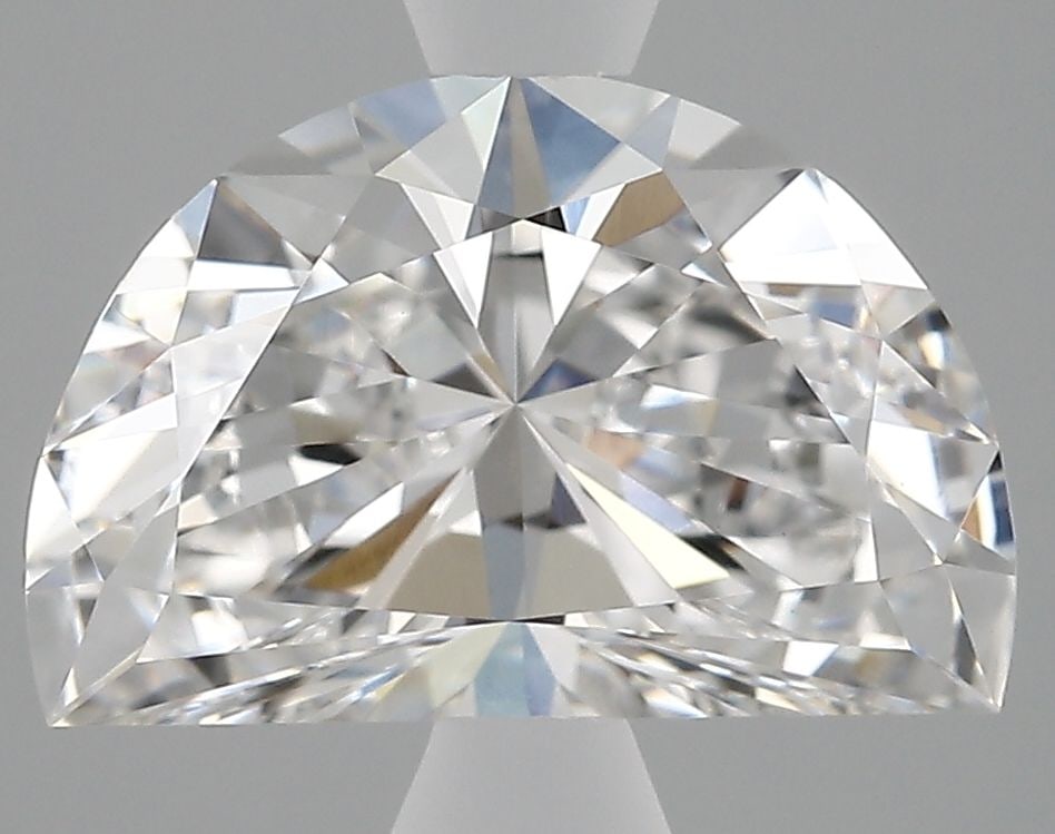 Loose Diamond - HALF MOON 1.58ct E VVS2: Loose Diamond - HALF MOON 1.58ct E VVS2 Source: This is a real non-mined Diamond that has been grown in a lab Shape: HALF MOON Carats: 1.58 Color: E Clarity: VVS2 Certification: IGI Video: