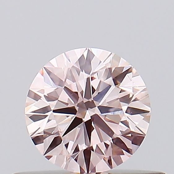 Ideal Loose Diamond - ROUND 0.39ct Fancy Pink VS2: Ideal Loose Diamond - ROUND 0.39ct Fancy Pink VS2 Source: This is a real non-mined Diamond that has been grown in a lab Shape: ROUND Carats: 0.39 Color: Fancy Pink Certification: IGI Video: