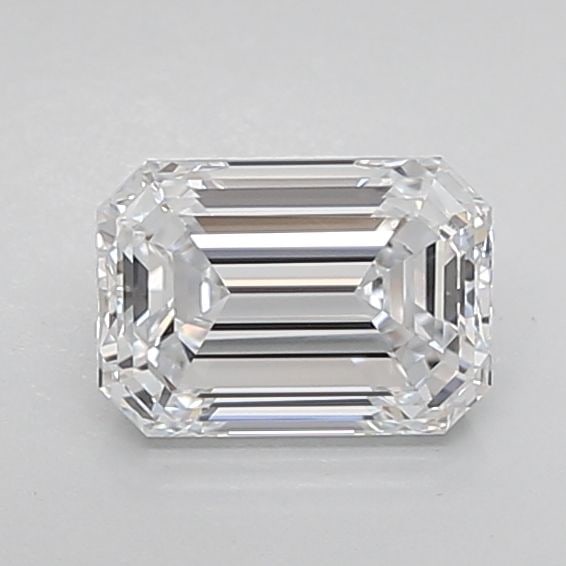 Loose Diamond - EMERALD 1.53ct D VVS2: Loose Diamond - EMERALD 1.53ct D VVS2 Source: This is a real non-mined Diamond that has been grown in a lab Shape: EMERALD Carats: 1.53 Color: D Clarity: VVS2 Certification: IGI Video: