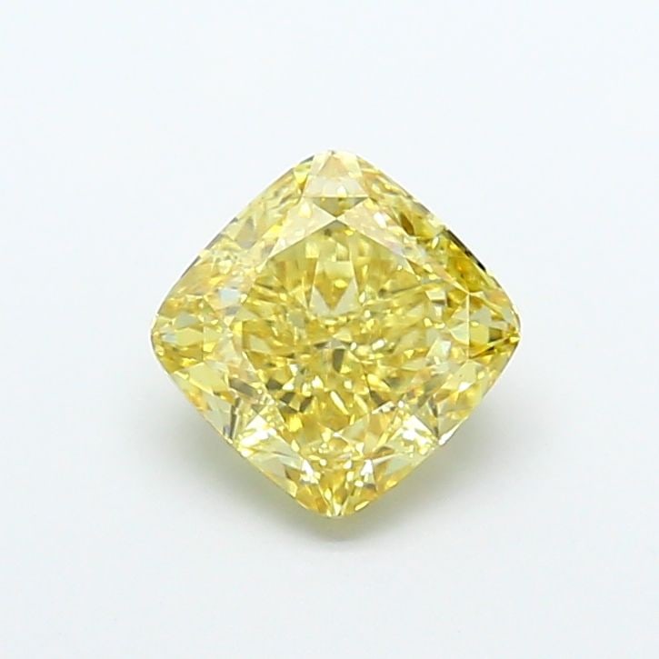 Loose Diamond - CUSHION MODIFIED 3.09ct Fancy Intense Yellow VVS2: Loose Diamond - CUSHION MODIFIED 3.09ct Fancy Intense Yellow VVS2 Source: This is a real non-mined Diamond that has been grown in a lab Shape: CUSHION MODIFIED Carats: 3.09 Color: Fancy Intense Yellow