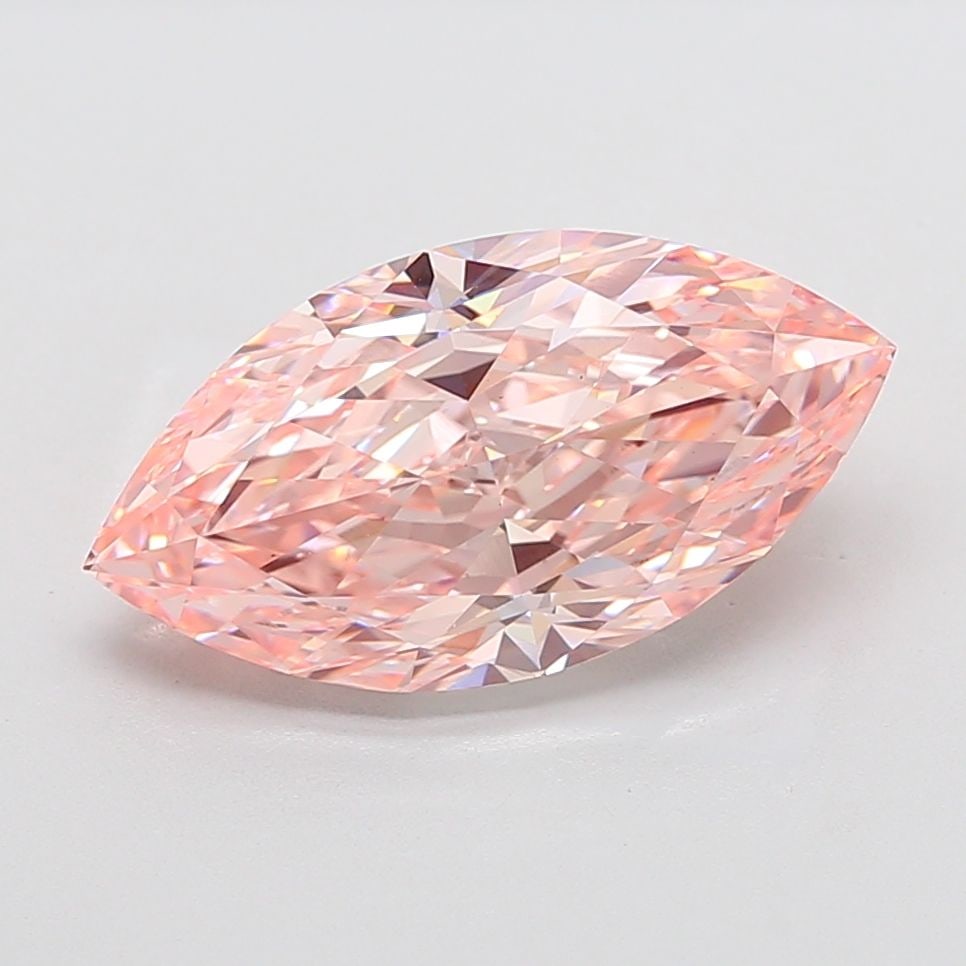 Loose Diamond - MARQUISE 7.02ct Fancy Intense Pink VS1: Loose Diamond - MARQUISE 7.02ct Fancy Intense Pink VS1 Source: This is a real non-mined Diamond that has been grown in a lab Shape: MARQUISE Carats: 7.02 Color: Fancy Intense Pink Certification: IGI T