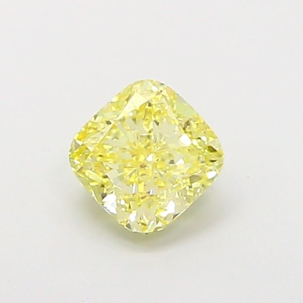 Loose Diamond - CUSHION MODIFIED 1.01ct Fancy Yellow VS2: Loose Diamond - CUSHION MODIFIED 1.01ct Fancy Yellow VS2 Source: This is a real non-mined Diamond that has been grown in a lab Shape: CUSHION MODIFIED Carats: 1.01 Color: Fancy Yellow Certification: I