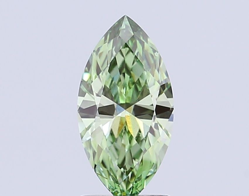 Loose Diamond - MARQUISE 2.01ct Fancy Vivid Green VS1: Loose Diamond - MARQUISE 2.01ct Fancy Vivid Green VS1 Source: This is a real non-mined Diamond that has been grown in a lab Shape: MARQUISE Carats: 2.01 Color: Fancy Vivid Green Certification: IGI Vid