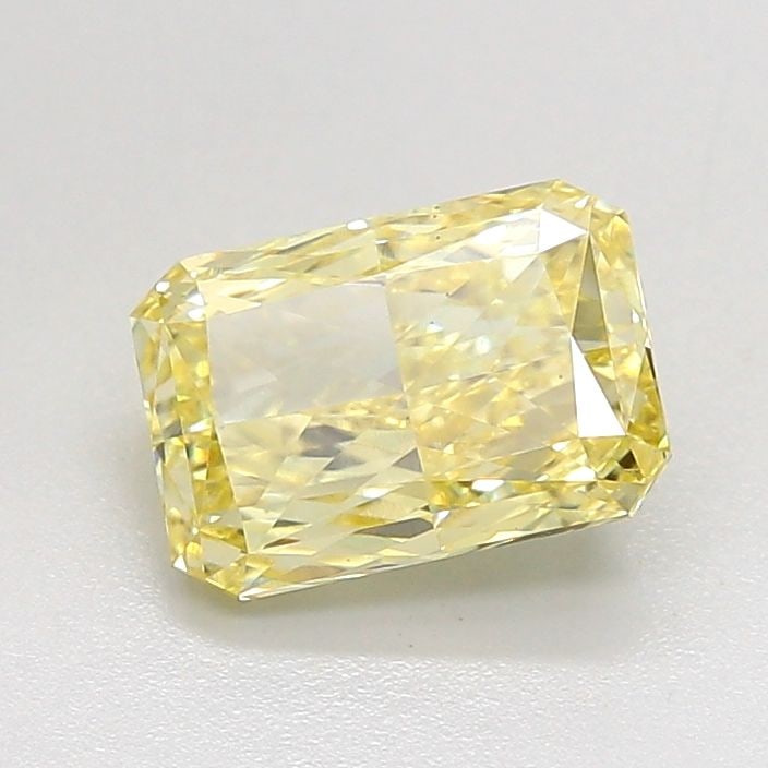Loose Diamond - RADIANT 1.5ct Fancy Intense Yellow VS1: Loose Diamond - RADIANT 1.5ct Fancy Intense Yellow VS1 Source: This is a real non-mined Diamond that has been grown in a lab Shape: RADIANT Carats: 1.5 Color: Fancy Intense Yellow Certification: IGI V