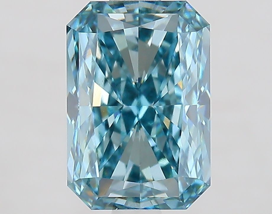 Loose Diamond - RADIANT 2.09ct Fancy Vivid Blue VS1: Loose Diamond - RADIANT 2.09ct Fancy Vivid Blue VS1 Source: This is a real non-mined Diamond that has been grown in a lab Shape: RADIANT Carats: 2.09 Color: Fancy Vivid Blue Certification: IGI Video: