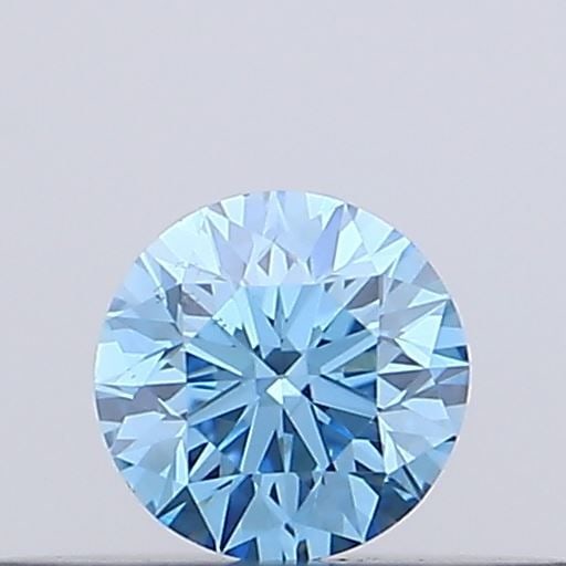 Loose Diamond - ROUND 0.14ct Fancy Vivid Blue VS1: Loose Diamond - ROUND 0.14ct Fancy Vivid Blue VS1 Source: This is a real non-mined Diamond that has been grown in a lab Shape: ROUND Carats: 0.14 Color: Fancy Vivid Blue Certification: IGI Video: