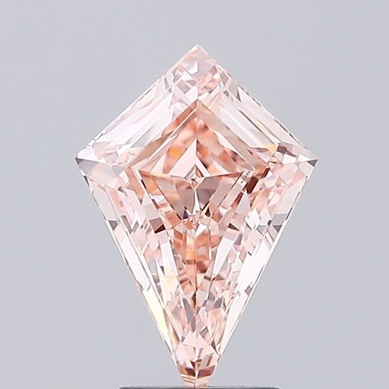 Loose Diamond - KITE 2.14ct Fancy Intense Pink VVS2: Loose Diamond - KITE 2.14ct Fancy Intense Pink VVS2 Source: This is a real non-mined Diamond that has been grown in a lab Shape: KITE Carats: 2.14 Color: Fancy Intense Pink Certification: IGI Video: