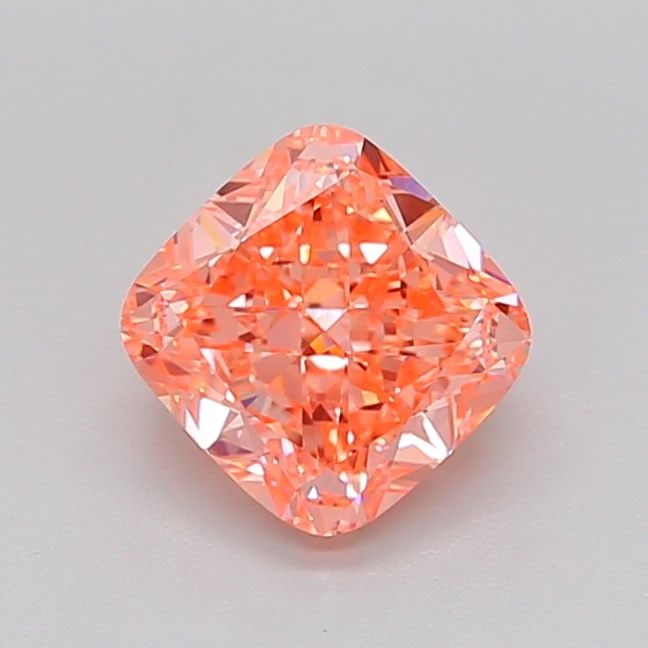 Loose Diamond - CUSHION MODIFIED 2.5ct Fancy Vivid Pink VVS2: Loose Diamond - CUSHION MODIFIED 2.5ct Fancy Vivid Pink VVS2 Source: This is a real non-mined Diamond that has been grown in a lab Shape: CUSHION MODIFIED Carats: 2.5 Color: Fancy Vivid Pink Certifica