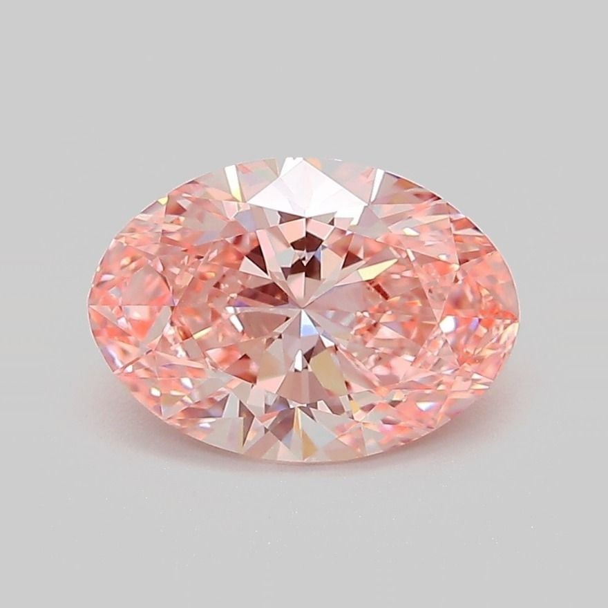 Loose Diamond - OVAL 2.02ct Fancy Vivid Pink VVS2: Loose Diamond - OVAL 2.02ct Fancy Vivid Pink VVS2 Source: This is a real non-mined Diamond that has been grown in a lab Shape: OVAL Carats: 2.02 Color: Fancy Vivid Pink Certification: IGI Video: