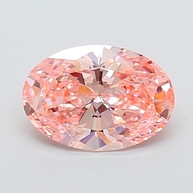 Loose Diamond - OVAL 1.79ct Fancy Vivid Pink VS1: Loose Diamond - OVAL 1.79ct Fancy Vivid Pink VS1 Source: This is a real non-mined Diamond that has been grown in a lab Shape: OVAL Carats: 1.79 Color: Fancy Vivid Pink Certification: IGI Video: