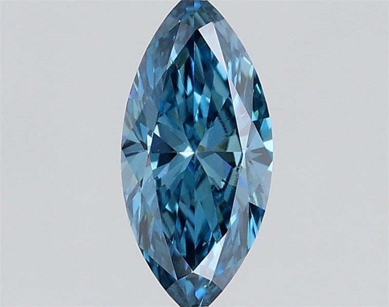 Loose Diamond - MARQUISE 0.32ct Fancy Vivid Blue VS1: Loose Diamond - MARQUISE 0.32ct Fancy Vivid Blue VS1 Source: This is a real non-mined Diamond that has been grown in a lab Shape: MARQUISE Carats: 0.32 Color: Fancy Vivid Blue Certification: IGI Video