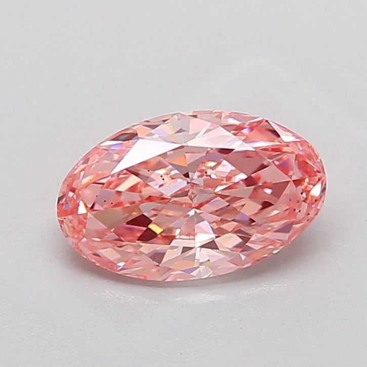 Loose Diamond - OVAL 2.26ct Fancy Vivid Pink SI1: Loose Diamond - OVAL 2.26ct Fancy Vivid Pink SI1 Source: This is a real non-mined Diamond that has been grown in a lab Shape: OVAL Carats: 2.26 Color: Fancy Vivid Pink Certification: IGI The Diamond D