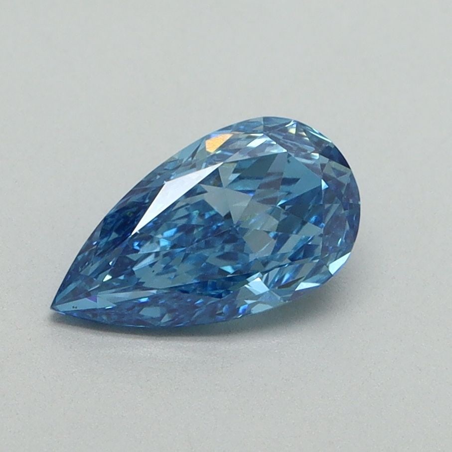 Loose Diamond - PEAR 0.91ct Fancy Vivid Blue VS1: Loose Diamond - PEAR 0.91ct Fancy Vivid Blue VS1 Source: This is a real non-mined Diamond that has been grown in a lab Shape: PEAR Carats: 0.91 Color: Fancy Vivid Blue Certification: IGI Video: