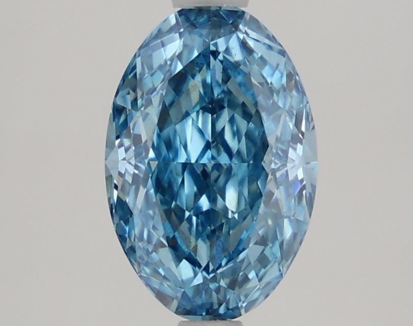 Loose Diamond - OVAL 1.77ct Fancy Vivid Blue VS2: Loose Diamond - OVAL 1.77ct Fancy Vivid Blue VS2 Source: This is a real non-mined Diamond that has been grown in a lab Shape: OVAL Carats: 1.77 Color: Fancy Vivid Blue Certification: IGI Video: