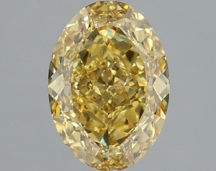 Loose Diamond - OVAL 2.56ct Fancy Vivid Yellow VS2: Loose Diamond - OVAL 2.56ct Fancy Vivid Yellow VS2 Source: This is a real non-mined Diamond that has been grown in a lab Shape: OVAL Carats: 2.56 Color: Fancy Vivid Yellow Certification: IGI Video: