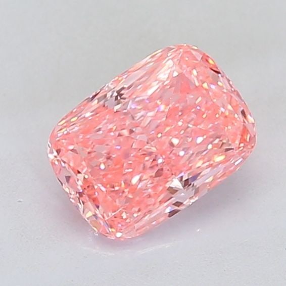 Loose Diamond - CUSHION MODIFIED 1.54ct Fancy Vivid Pink VVS2: Loose Diamond - CUSHION MODIFIED 1.54ct Fancy Vivid Pink VVS2 Source: This is a real non-mined Diamond that has been grown in a lab Shape: CUSHION MODIFIED Carats: 1.54 Color: Fancy Vivid Pink Certifi
