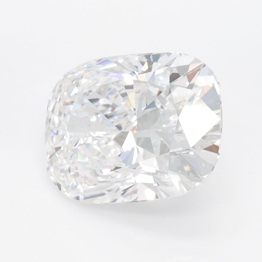 Loose Diamond - CUSHION MODIFIED 2.1ct D VVS2: Loose Diamond - CUSHION MODIFIED 2.1ct D VVS2 Source: This is a real non-mined Diamond that has been grown in a lab Shape: CUSHION MODIFIED Carats: 2.1 Color: D Clarity: VVS2 Certification: IGI Video: