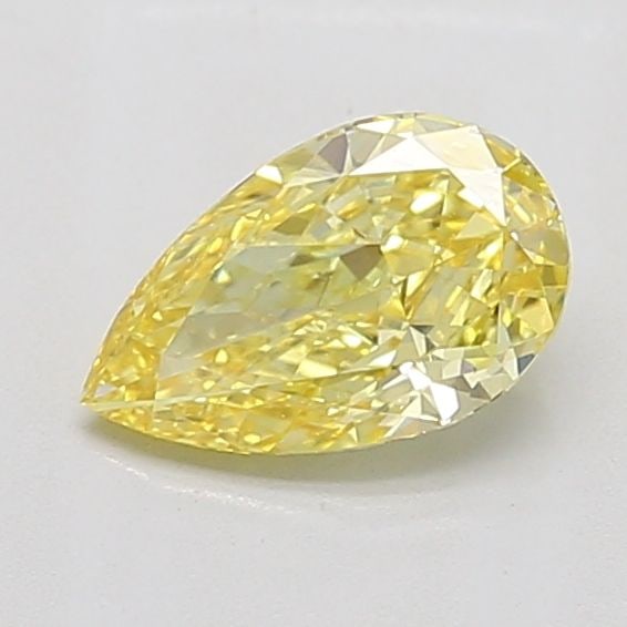 Loose Diamond - PEAR 1.04ct Fancy Intense Yellow VS1: Loose Diamond - PEAR 1.04ct Fancy Intense Yellow VS1 Source: This is a real non-mined Diamond that has been grown in a lab Shape: PEAR Carats: 1.04 Color: Fancy Intense Yellow Certification: IGI Video