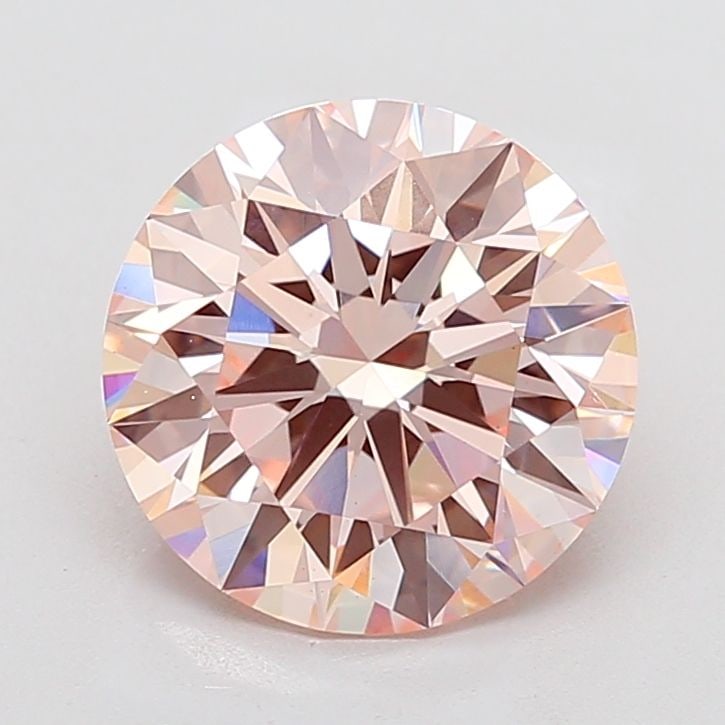 Ideal Loose Diamond - ROUND 5.03ct Fancy Intense Pink VS1: Ideal Loose Diamond - ROUND 5.03ct Fancy Intense Pink VS1 Source: This is a real non-mined Diamond that has been grown in a lab Shape: ROUND Carats: 5.03 Color: Fancy Intense Pink Certification: IGI V