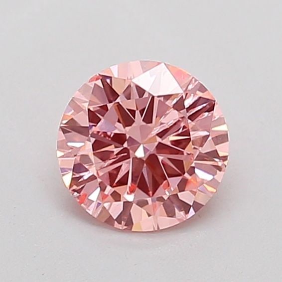 Loose Diamond - ROUND 0.65ct Fancy Vivid Pink I1: Loose Diamond - ROUND 0.65ct Fancy Vivid Pink I1 Source: This is a real non-mined Diamond that has been grown in a lab Shape: ROUND Carats: 0.65 Color: Fancy Vivid Pink Certification: NONE The Diamond