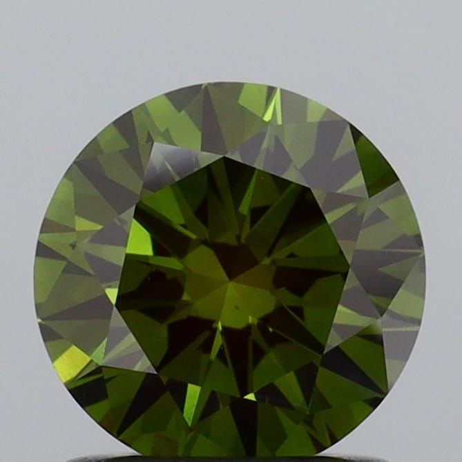 Loose Diamond - ROUND 1.01ct Fancy Deep Green VS1 (1 of 1)