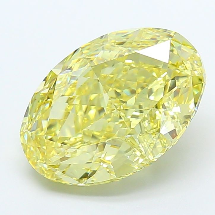 Loose Diamond - OVAL 8.04ct Fancy Intense Yellow VS1: Loose Diamond - OVAL 8.04ct Fancy Intense Yellow VS1 Source: This is a real non-mined Diamond that has been grown in a lab Shape: OVAL Carats: 8.04 Color: Fancy Intense Yellow Certification: IGI Video