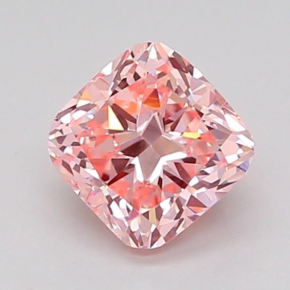 Loose Diamond - CUSHION MODIFIED 1.05ct Fancy Vivid Pink VVS2: Loose Diamond - CUSHION MODIFIED 1.05ct Fancy Vivid Pink VVS2 Source: This is a real non-mined Diamond that has been grown in a lab Shape: CUSHION MODIFIED Carats: 1.05 Color: Fancy Vivid Pink Certifi