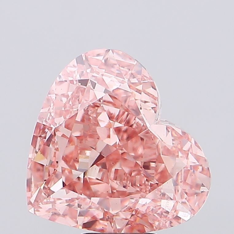 Loose Diamond - HEART 11.03ct Fancy Vivid Pink VS2: Loose Diamond - HEART 11.03ct Fancy Vivid Pink VS2 Source: This is a real non-mined Diamond that has been grown in a lab Shape: HEART Carats: 11.03 Color: Fancy Vivid Pink Certification: IGI Video: