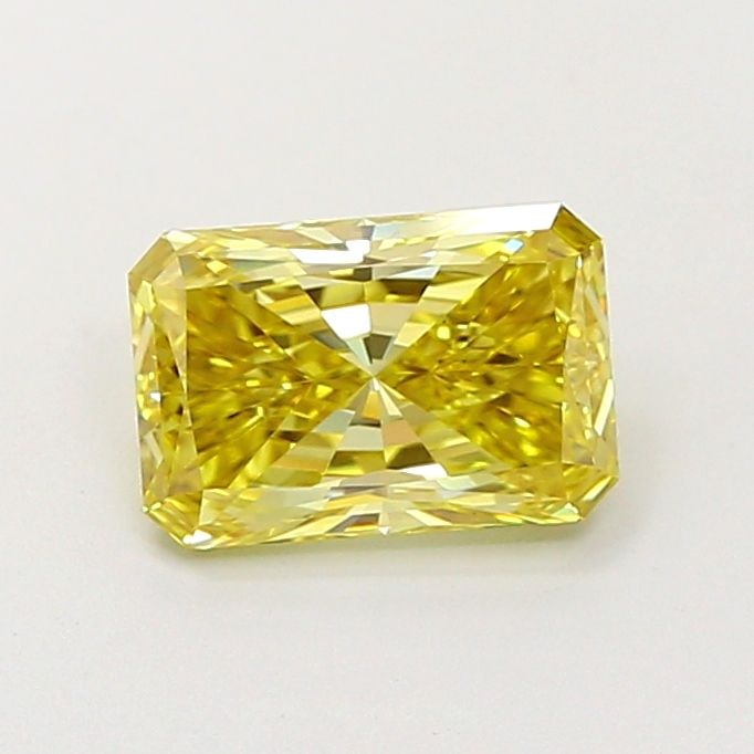 Loose Diamond - RADIANT 1.5ct Fancy Intense Yellow VS1: Loose Diamond - RADIANT 1.5ct Fancy Intense Yellow VS1 Source: This is a real non-mined Diamond that has been grown in a lab Shape: RADIANT Carats: 1.5 Color: Fancy Intense Yellow Certification: IGI V