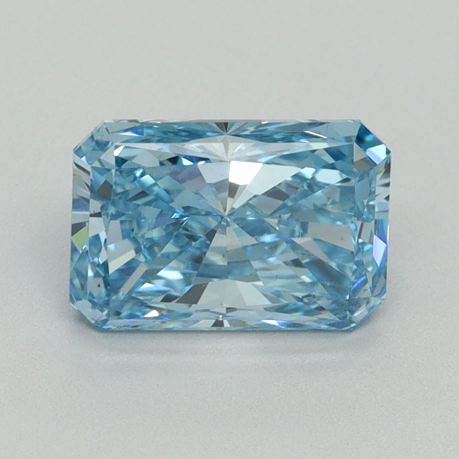 Loose Diamond - RADIANT 1.98ct Fancy Vivid Blue VS2: Loose Diamond - RADIANT 1.98ct Fancy Vivid Blue VS2 Source: This is a real non-mined Diamond that has been grown in a lab Shape: RADIANT Carats: 1.98 Color: Fancy Vivid Blue Certification: IGI Video:
