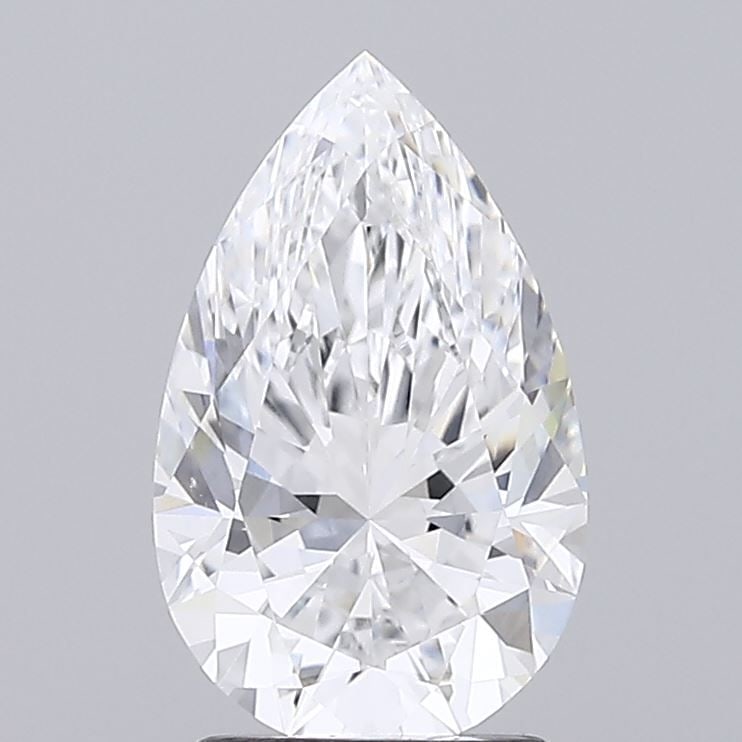 Loose Diamond - PEAR 2.01ct D VVS1: Loose Diamond - PEAR 2.01ct D VVS1 Source: This is a real non-mined Diamond that has been grown in a lab Shape: PEAR Carats: 2.01 Color: D Clarity: VVS1 Certification: IGI Video: Video Link The