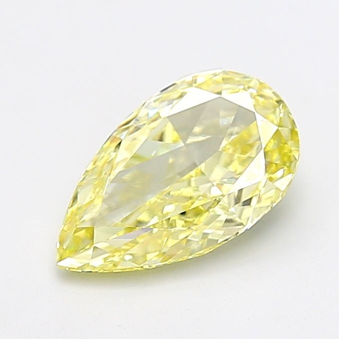 Loose Diamond - PEAR 2.51ct Fancy Yellow VVS2: Loose Diamond - PEAR 2.51ct Fancy Yellow VVS2 Source: This is a real non-mined Diamond that has been grown in a lab Shape: PEAR Carats: 2.51 Color: Fancy Yellow Certification: IGI Video: