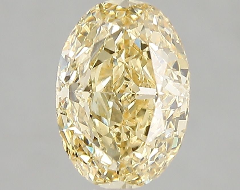 Loose Diamond - OVAL 2.06ct Fancy Intense Yellow VS2: Loose Diamond - OVAL 2.06ct Fancy Intense Yellow VS2 Source: This is a real non-mined Diamond that has been grown in a lab Shape: OVAL Carats: 2.06 Color: Fancy Intense Yellow Certification: IGI Video