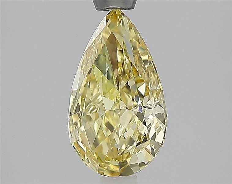 Loose Diamond - PEAR 1.51ct Fancy Intense Yellow VS1: Loose Diamond - PEAR 1.51ct Fancy Intense Yellow VS1 Source: This is a real non-mined Diamond that has been grown in a lab Shape: PEAR Carats: 1.51 Color: Fancy Intense Yellow Certification: IGI