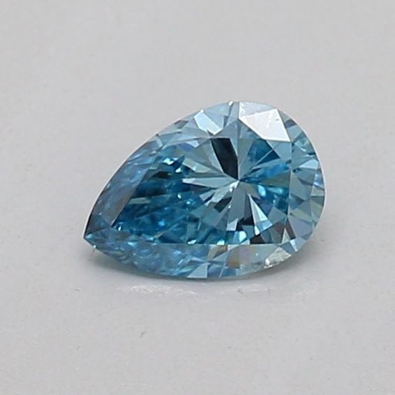 Loose Diamond - PEAR 0.17ct Fancy Vivid Blue SI1: Loose Diamond - PEAR 0.17ct Fancy Vivid Blue SI1 Source: This is a real non-mined Diamond that has been grown in a lab Shape: PEAR Carats: 0.17 Color: Fancy Vivid Blue Certification: IGI Video: