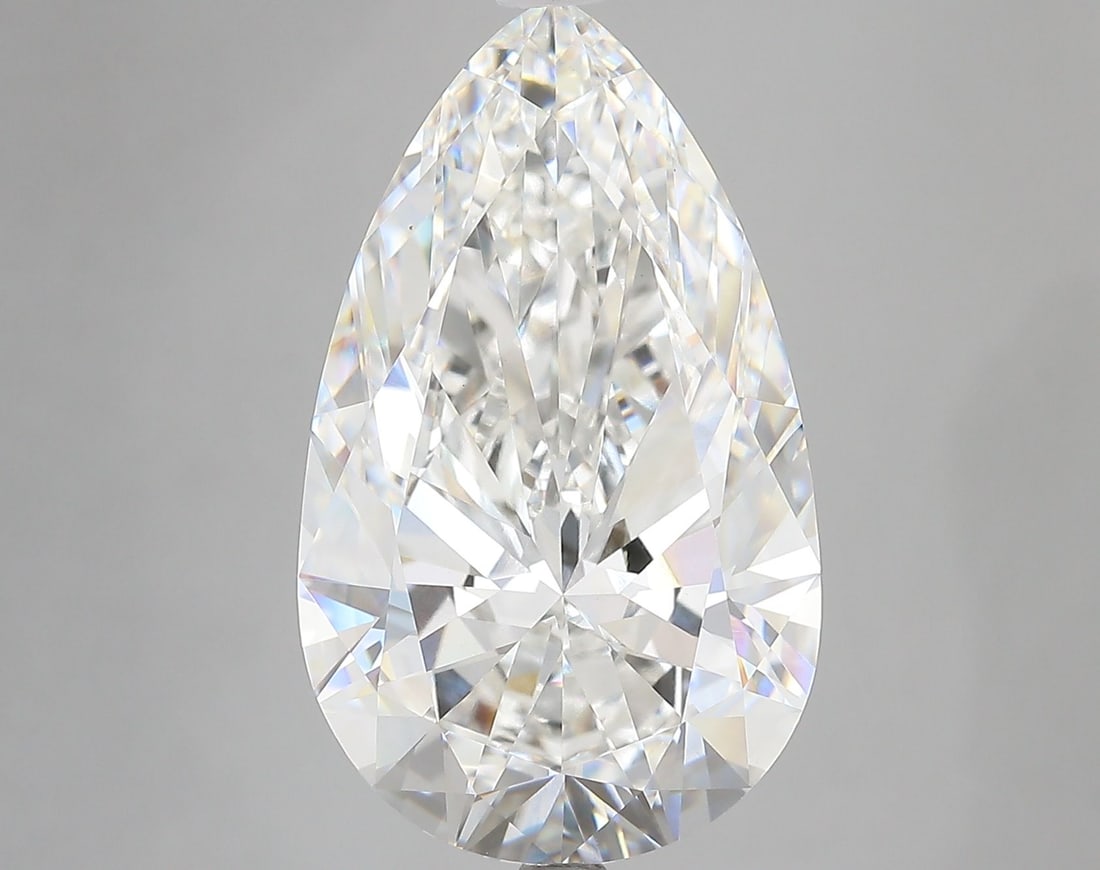 Loose Diamond - PEAR 9.51ct E VVS2: Loose Diamond - PEAR 9.51ct E VVS2 Source: This is a real non-mined Diamond that has been grown in a lab Shape: PEAR Carats: 9.51 Color: E Clarity: VVS2 Certification: IGI Video: