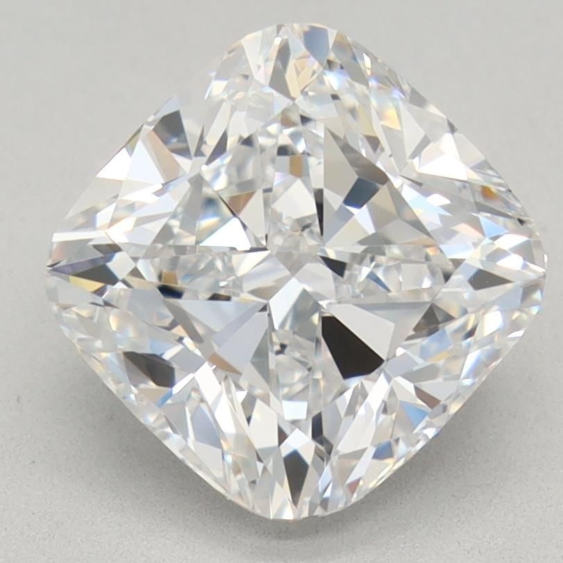 Loose Diamond - CUSHION BRILLIANT 2.36ct D VVS2: Loose Diamond - CUSHION BRILLIANT 2.36ct D VVS2 Source: This is a real non-mined Diamond that has been grown in a lab Shape: CUSHION BRILLIANT Carats: 2.36 Color: D Clarity: VVS2 Certification: GIA Vi