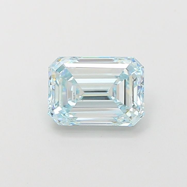 Loose Diamond - EMERALD 1.43ct Fancy Blue Green VS1: Loose Diamond - EMERALD 1.43ct Fancy Blue Green VS1 Source: This is a real non-mined Diamond that has been grown in a lab Shape: EMERALD Carats: 1.43 Color: Fancy Blue Green Certification: IGI Video: