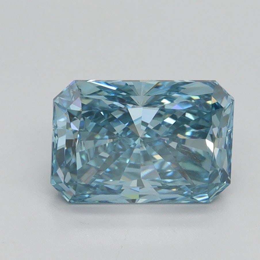 Loose Diamond - RADIANT 1.76ct Fancy Vivid Blue VS1: Loose Diamond - RADIANT 1.76ct Fancy Vivid Blue VS1 Source: This is a real non-mined Diamond that has been grown in a lab Shape: RADIANT Carats: 1.76 Color: Fancy Vivid Blue Certification: IGI Video: