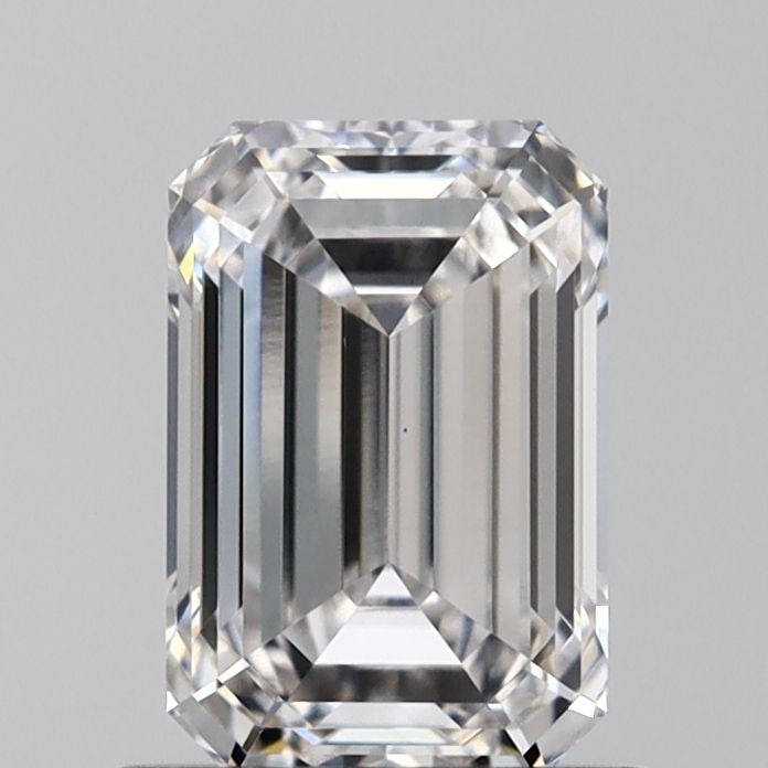 Loose Diamond - EMERALD 1.07ct E VS1: Loose Diamond - EMERALD 1.07ct E VS1 Source: This is a real non-mined Diamond that has been grown in a lab Shape: EMERALD Carats: 1.07 Color: E Clarity: VS1 Certification: IGI Video: Video Link The