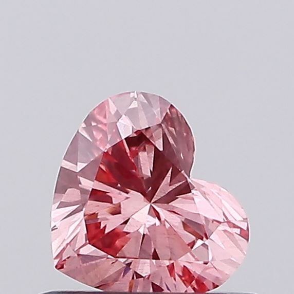 Loose Diamond - HEART 0.37ct Fancy Vivid Pink VVS2: Loose Diamond - HEART 0.37ct Fancy Vivid Pink VVS2 Source: This is a real non-mined Diamond that has been grown in a lab Shape: HEART Carats: 0.37 Color: Fancy Vivid Pink Certification: NONE Video: