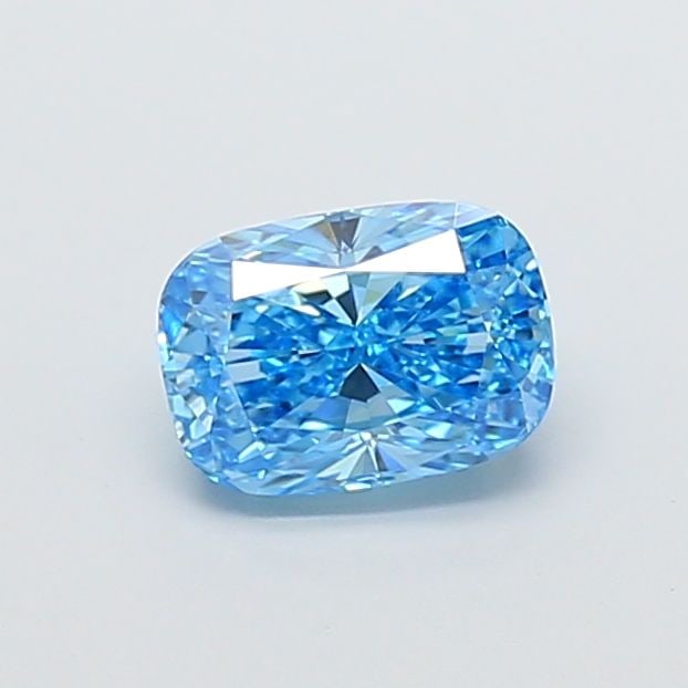 Loose Diamond - CUSHION MODIFIED 1.51ct Fancy Vivid Blue VVS2: Loose Diamond - CUSHION MODIFIED 1.51ct Fancy Vivid Blue VVS2 Source: This is a real non-mined Diamond that has been grown in a lab Shape: CUSHION MODIFIED Carats: 1.51 Color: Fancy Vivid Blue