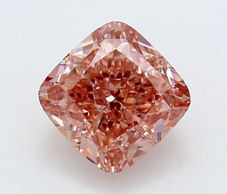 Loose Diamond - CUSHION MODIFIED 2.03ct Fancy Vivid Pink VVS2: Loose Diamond - CUSHION MODIFIED 2.03ct Fancy Vivid Pink VVS2 Source: This is a real non-mined Diamond that has been grown in a lab Shape: CUSHION MODIFIED Carats: 2.03 Color: Fancy Vivid Pink Certifi