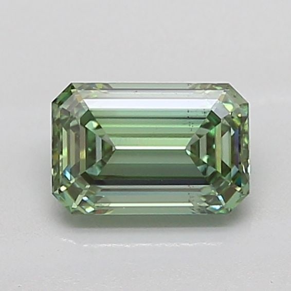 Loose Diamond - EMERALD 1.52ct Fancy Vivid Green VS2: Loose Diamond - EMERALD 1.52ct Fancy Vivid Green VS2 Source: This is a real non-mined Diamond that has been grown in a lab Shape: EMERALD Carats: 1.52 Color: Fancy Vivid Green Certification: IGI